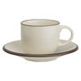Avet Taza de Té con Plato 280 ml (6 Unidades) Stoneware Hampshire